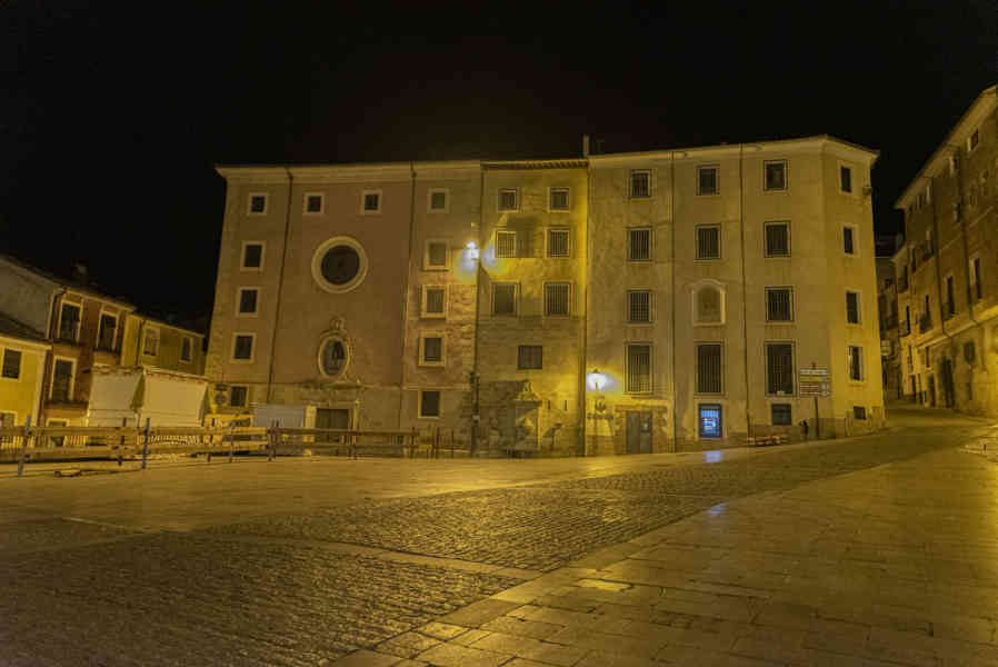 Cuenca 070 - plaza Mayor - convento de San Pedro de las Justinianas.jpg
